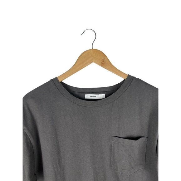 Niko and...Gray Lansing Michigan Graphic Print Crew Neck T Shirt Dress Size 3 - Picture 3 of 9